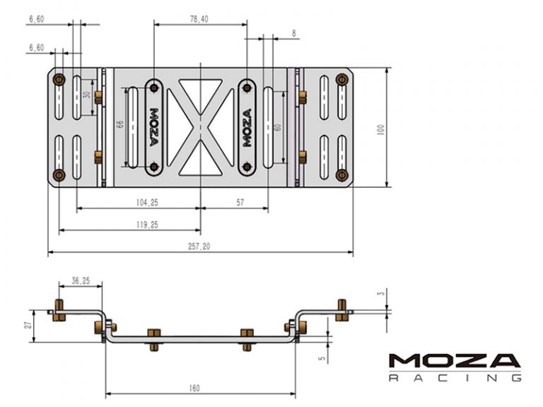MOZA Racing R5, R9 & R12 Table Clamp - Image 5
