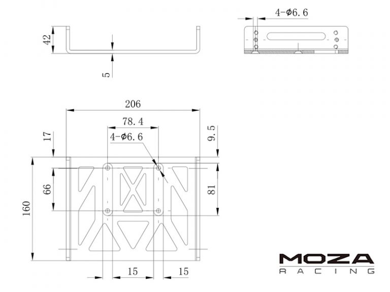 MOZA Racing Side Mount Bracket - Image 6